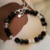 Pulsera de rodio y cristal de la marca (Asfour Crystal)