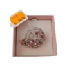 Broche de rodio con circonitas y cristal - Imagen 3