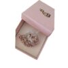 Broche de rodio con circonitas y cristal - Imagen 2
