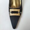 Zapato fiesta de terciopelo y piel - Imagen 2